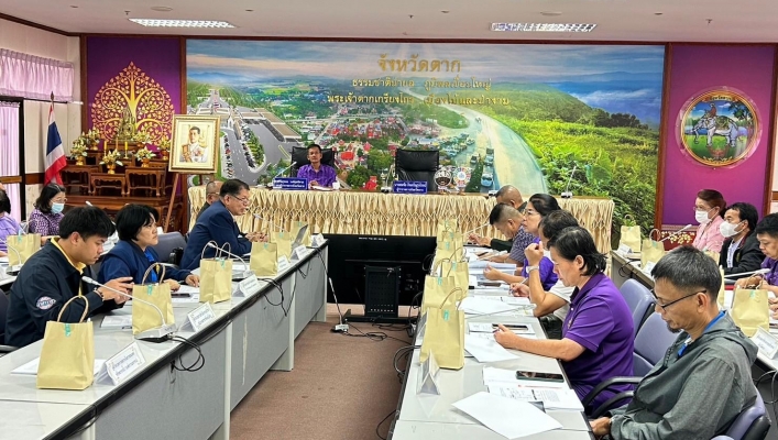 สทน.1 สอน.3 กำแพงเพชร เข้าร่วมประชุมคณะอนุกรรมการทรัพยากรน้ำ จังหวัดตาก  ครั้งที่ 2/2566