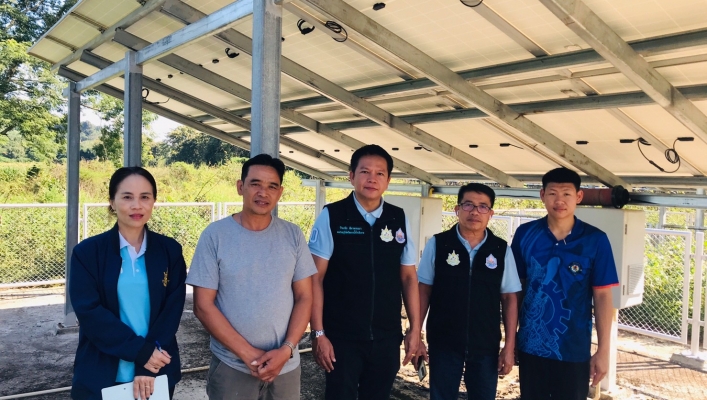 สทน.1 สอน.4 เชียงราย ลงพื้นที่ติดตามโครงการสำรวจและตรวจสอบเพื่อซ่อมแซมปรับปรุงโครงการแหล่งน้ำของกรมทรัพยากรน้ำในพื้นที่จังหวัดเชียงราย