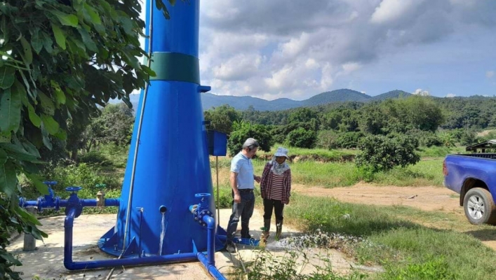 สทน.1 สอน.1 สำรวจและตรวจสอบเพื่อซ่อมเเซมและปรับปรุงโครงการเเหล่งน้ำของกรมทรัพยากรน้ำ