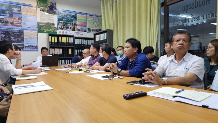สทน.1 สพฟ.ประชุมผลดำเนินงานปัญหาอุปสรรคงานค้างปี2566และมอบหมายติดตามดำเนินงานโครงการประจำปี ปึ 2567 , ปี 2567 (งบกลาง) , ปี 2568
