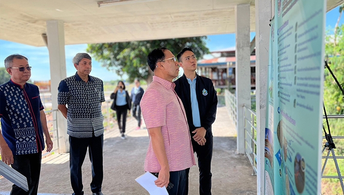 กองวิเคราะห์และประเมินสถานการณ์น้ำ ลงพื้นที่นครพนม ถ่ายทำวีดีทัศน์ประชาสัมพันธ์โครงการพื้นที่ชุ่มน้ำแม่น้ำสงครามตอนล่าง