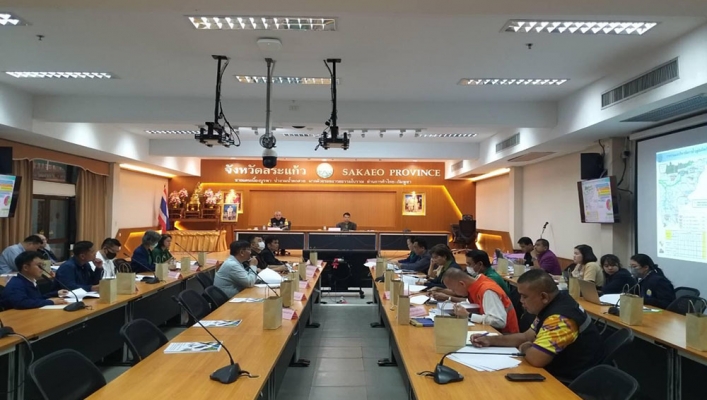 สทน.6 ร่วมประชุมคณะอนุกรรมการทรัพยากรน้ำจังหวัดสระแก้ว ครั้งที่ 2/2566