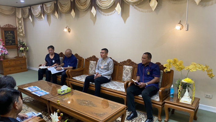 วันที่ 7 พฤศจิกายน 2566 สทน.9 เข้าร่วมประชุมแนวทางบริหารจัดการน้ำในพื้นที่จังหวัดสุโขทัย