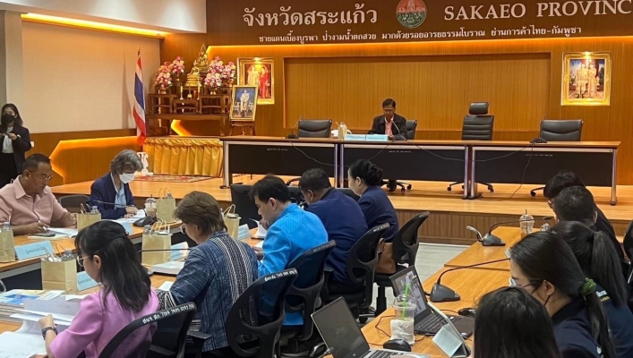 สทน.6 ร่วมประชุมคณะกรรมการลุ่มน้ำโตนเลสาบ ครั้งที่ 4/2566