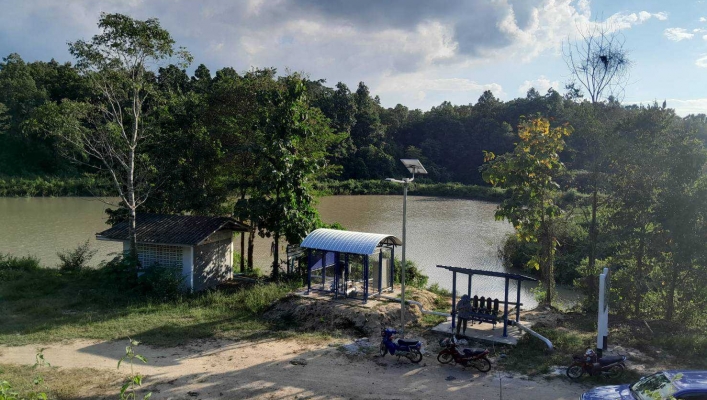 สทน.1 สอน.1 ลำปาง สำรวจและตรวจสอบเพื่อซ่อมแชมและปรับปรุงโครงการแหล่งน้ำของกรมทรัพยากรน้ำ