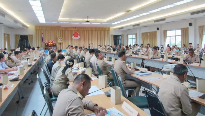 สทน.7 ประชุมคณะกรมการจังหวัด และหัวหน้าส่วนราชการจังหวัดประจวบคีรีขันธ์