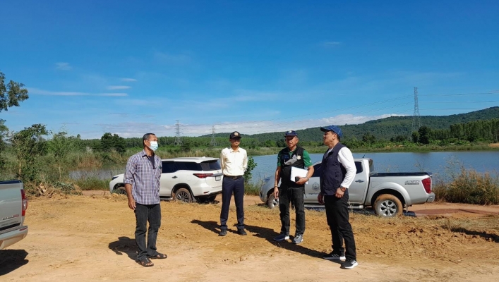 สทน.6 ตรวจสอบและให้คำแนะนำการก่อสร้างถังกรองน้ำระบบประปาหมู่บ้านให้แก่องค์การบริหารส่วนตำบลบ้านนา อำเภอกบินทร์บุรี จังหวัดปราจีนบุรี