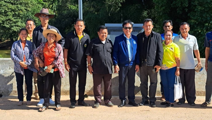 สทน.6 ให้ความรู้แก่ผู้รู้และผู้นำชุมชน ในพื้นที่เสี่ยงอุทกภัยที่ได้ดำเนินการติดตั้งสถานีเตือนภัยน้ำท่วมฉับพลัน – ดินถล่ม
