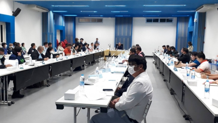 สทน.7 ประชุมคณะกรรมการลุ่มน้ำเพชรบุรี - ประจวบคีรีขันธ์