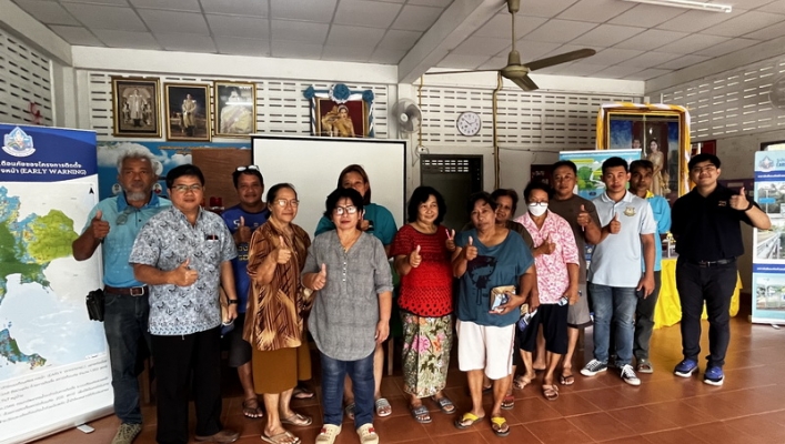 สทน.10 ร่วมประชุมซักซ้อมความเข้าใจ โดยการมีส่วนร่วมของประชาชนในพื้นที่ติดตั้งสถานีเตือนภัยล่วงหน้า จังหวัดพังงา