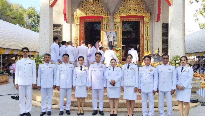 สทน.6 เข้าร่วมพิธีถวายผ้าพระกฐินพระราชทานกรมทรัพยากรน้ำ ประจำปีพุทธศักราช 2566