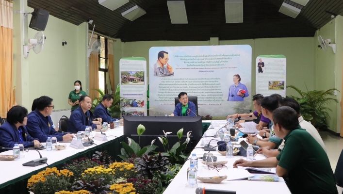 สทน.1 ลงพื้นที่ตรวจติดตามสถานการณ์ทรัพยากรธรรมชาติและสิ่งแวดล้อมและติดตามความก้าวหน้าในพื้นที่จังหวัดตาก