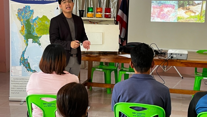 สทน.10 ประชุมซักซ้อมความเข้าใจโดยการมีส่วนร่วมของประชาชนในพื้นที่ติดตั้งสถานีเตือนภัยล่วงหน้า จ.ระนอง