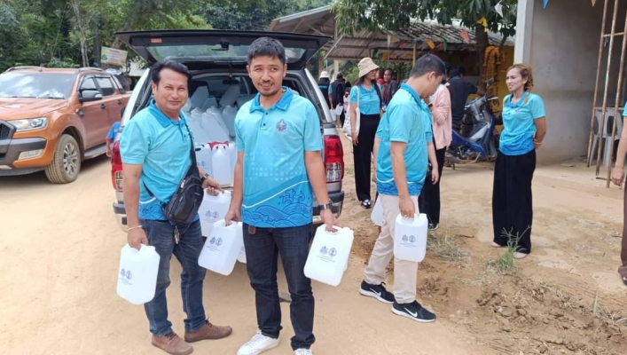 สทน.10 ลงพื้นที่บรรเทาทุกข์จากอุทกภัย จังหวัดชุมพร