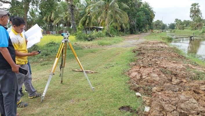 สทน.7 ลงพื้นที่ตรวจรับงานโครงการปรับปรุงเพื่อเพิ่มประสิทธิภาพการระบายน้ำภายในตำบลดอนยาง,ตำบลหนองขนาน,ตำบลดอนยาง, ตำบลหนองขนาน อำเภอเมืองเพชรบุรี จังหวัดเพชรบุรี รหัสโครงการ พบ. 18-4-011