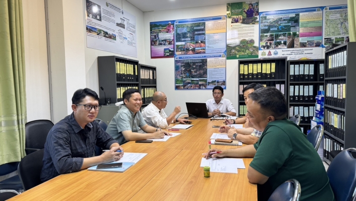 สทน.1 ประชุมติดตามงานและการบริการสัญญา โครงการฯอ่างเก็บน้ำห้วยแม่เหียะน้อยฯ จ.เชียงใหม่