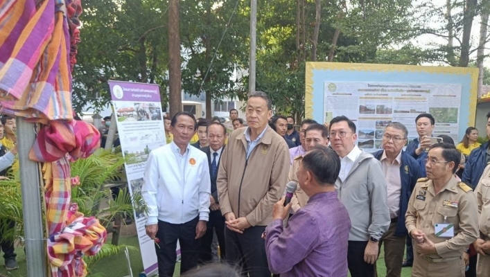 วันที่ 30 พฤศจิกายน 2566 สทน.9 ลงพื้นที่ตรวจราชการและพบประชาชน เยี่ยมชมโครงการเขื่อนทดน้ำผาจุก ต.ผาจุก อ.เมืองอุตรดิตถ์ จ.อุตรดิตถ์