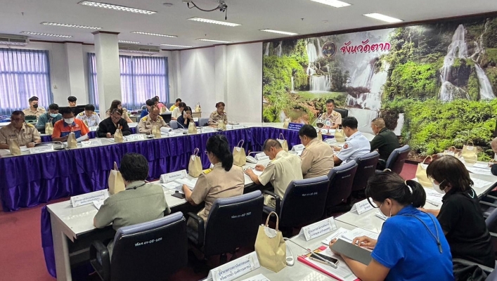 สทน.1 สอน.3 กำแพงเพชร เข้าร่วมประชุมคณะอนุกรรมการทรัพยากรน้ำ จังหวัดตาก  ครั้งที่ 3/2566