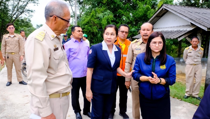สทน.8 ร่วมหาแนวทางแก้ไขปัญหาอุทกภัย อำเภอปากพะยูน จังหวัดพัทลุง