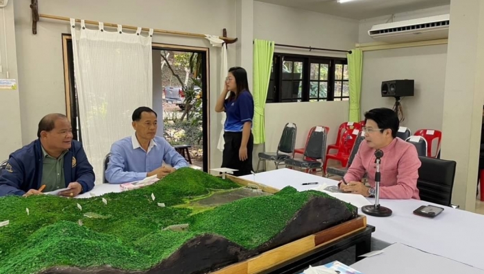 สทน.1 เข้าร่วมการประชุมโครงการพัฒนาพื้นที่ห้วยลานอันเนื่องมาจากพระราช ดําริ ครั้งที่ 2/2566 จังหวัดเชียงใหม่