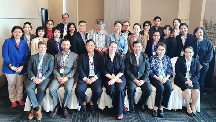 กอน. ร่วมประชุมหารือเพื่อพัฒนาข้อเสนอโครงการ Freshwater wetland-based adaptation in the Indo-Burma region