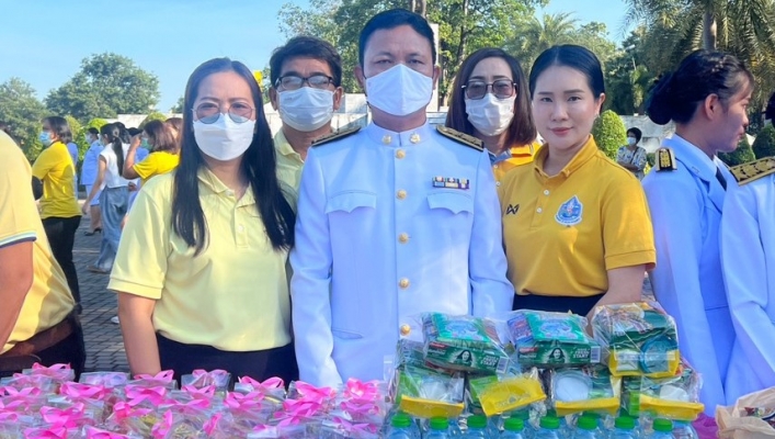 สทน.6  เข้าร่วมกิจกรรมเนื่องในวันคล้ายวันพระบรมราชสมภพพระบาทสมเด็จพระบรมชนกาธิเบศร มหาภูมิพลอดุลยเดชมหาราช บรมนาถบพิตร วันชาติ และวันพ่อแห่งชาติ 5 ธันวาคม 2566