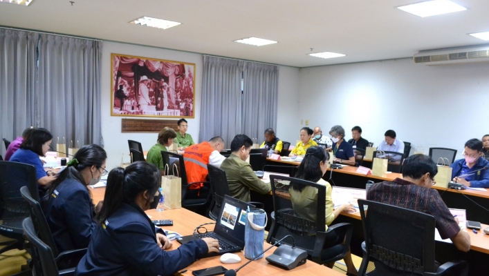 สทน.6 ร่วมกับส่วนสำรวจและออกแบบ เข้าร่วมประชุมคณะอนุกรรมการทรัพยากรน้ำจังหวัดสระแก้ว ครั้งที่ 3/2566