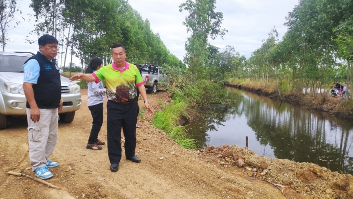 สทน.6 เข้าดำเนินการสำรวจความเหมาะสมพื้นที่ตำบลหนองสังข์ ตามที่องค์การบริหารส่วนตำบลหนองสังข์ อำเภออรัญประเทศ จังหวัดสระแก้ว