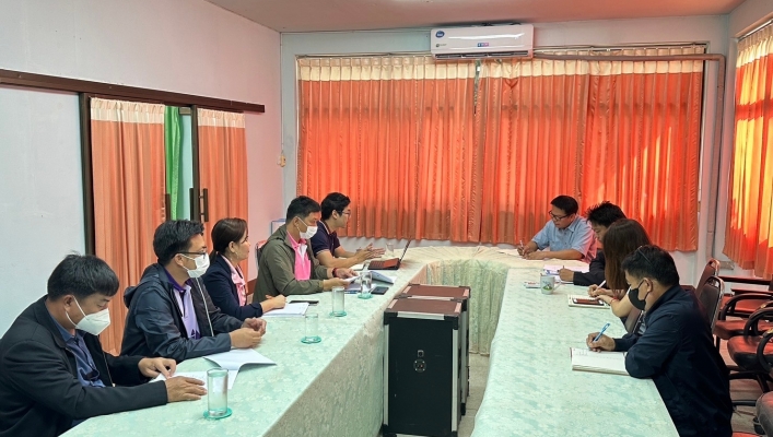 สทน.1 สอน.4 เชียงราย เข้าร่วมประชุมแนวทางการพัฒนาบริหารจัดการทรัพยากรน้ำ ในพื้นที่หนองหลวง จังหวัดเชียงราย