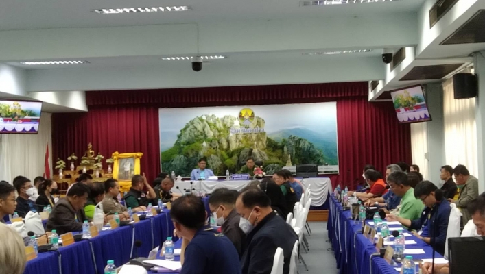 สทน.1 สอน.1 ลำปาง เข้าร่วมประชุมคณะกรรมการกองอำนวยการป้องกันสาธารณภัยจังหวัดลำปาง ครั้งที่ 1/2567