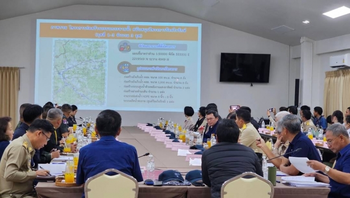 สทน.1 เข้าร่วมการประชุมโครงการร้อยใจรักษ์ ตำบลท่าตอน อำเภอแม่อาย จังหวัดเชียงใหม่ ครั้งที่ 4/2566