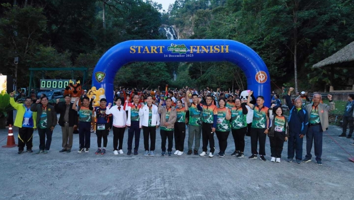 สทน.1 สอน.3 กำแพงเพชร เข้าร่วมกิจกรรมวิ่งเทรล ประจำปีงบประมาณ พ.ศ.2567 (Khlong Lan Trail Running 2023)