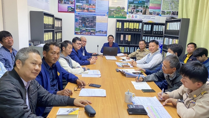 สทน.1 ส่วนพัฒนาและฟื้นฟูแหล่งน้ำ ประชุมเร่งรัด/ติดตามงาน งบประมาณปี พ.ศ.2567  - 2568