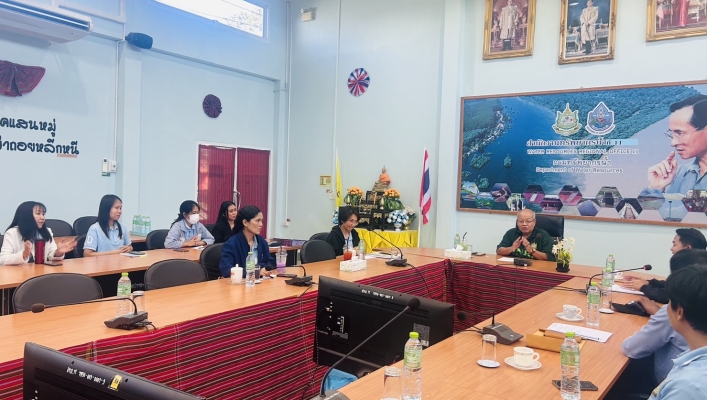 นายกิตติ จันทร์ส่อง เลขานุการกรม เข้าตรวจเยี่ยม สทน.11