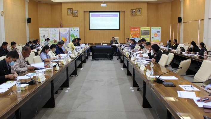 สทน.11 เข้าร่วมประชุมคณะทำงานการพัฒนาแนวทางการลดก๊าชเรือนกระจกระดับจังหวัด จังหวัดอุบลราชธานี ครั้งที่ 5/2566