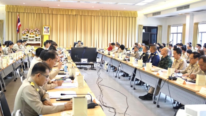 สทน.7 ประชุมคณะกรมการจังหวัด และหัวหน้าส่วนราชการจังหวัดประจวบคีรีขันธ์