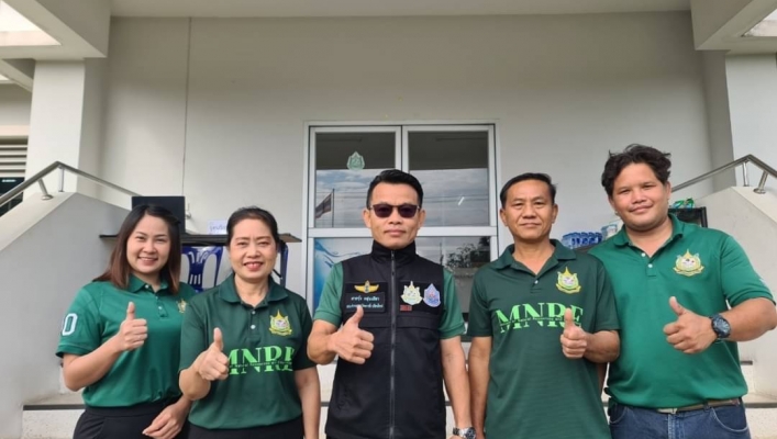 ทส.สทน.1 สอท.1เชียงใหม่ มอบของขวัญปีใหม่ 2567 สร้างสุขให้ประชาชน