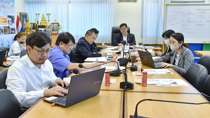 กอน. ประชุมตรวจรับพัสดุในงานจ้างที่ปรึกษาโครงการปรับตัวต่อการเปลี่ยนแปลงสภาพภูมิอากาศฯ (Mekong EbA)