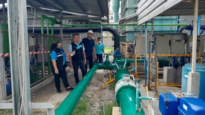 สทน.6 ร่วมตรวจสถานที่การขอเพิ่มกำลังการผลิตสัมปทานประกอบกิจการประปา ในพื้นที่จังหวัดชลบุรี