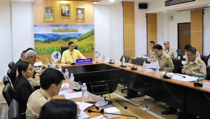สทน.1 สอน.2 เชียงใหม่ ร่วมประชุมคณะอนุกรรมการทรัพยากรน้ำจังหวัดแม่ฮ่องสอน ครั้งที่ 1/2567