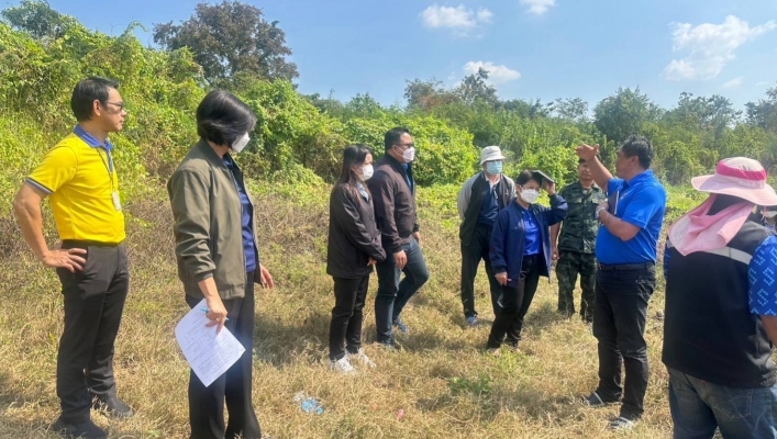 สทน.7 ลงพื้นที่ร่วมตรวจราชการติดตามพื้นที่เสี่ยงการขาดแคลนน้ำในฤดูแล้ง