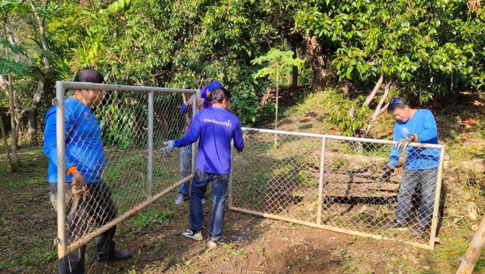 สทน.1 สอท.2 เชียงราย ลงพื้นที่ย้ายสถานี ซ่อมแซมบำรุงระบบเตือนภัยล่วงหน้า (EWS)ในเขตพื้นที่ จ.เชียงราย