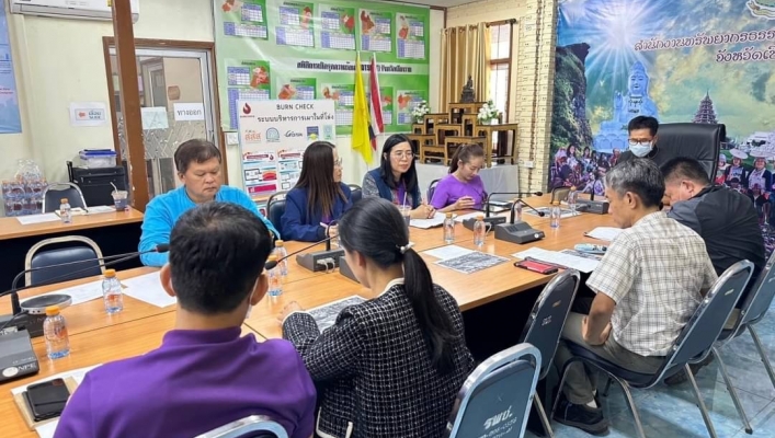 สทน.1 สอท.2 เชียงราย และ สอน.4เชียงราย เข้าร่วมประชุมเตรียมความพร้อม เพื่อร่วมออกร้านนิทรรศการงานพ่อขุนเม็งรายมหาราชและงานกาชาด ประจำปี 2567 และกิจกรรมพบปะหารือข้อราชการ 