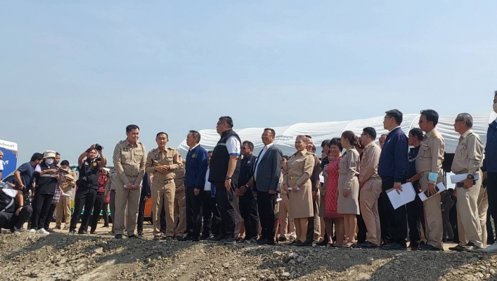 ​สทน. 7 ร่วมลงพื้นที่ตรวจราชการและติดตามการดำเนินการโครงการด้านทรัพยากรน้ำ