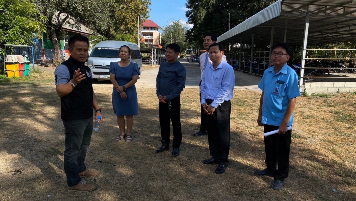สทน.1 สำรวจพื้นที่แก้ปัญหาขาดแคลนน้ำอุปโภคบริโภค วิทยาลัยการอาชีพจอมทอง จ.เชียงใหม่