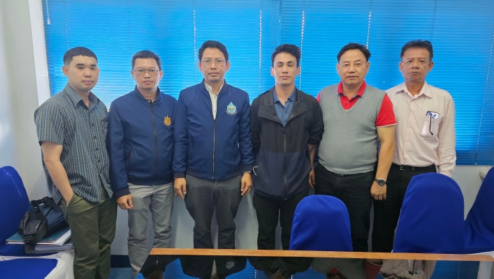 สทน.1 เข้าร่วมการประชุม ร่วมกับตัวแทน สำนักงานเจ้าท่าที่ 1 เพื่อพิจารณาแนวทางการแก้ไขแบบแปลนโครงการเพิ่มประสิทธิภาพฝายน้ำล้นทุ่งม่าน พร้อมระบบกระจายน้ำ จังหวัดแม่ฮ่องสอน