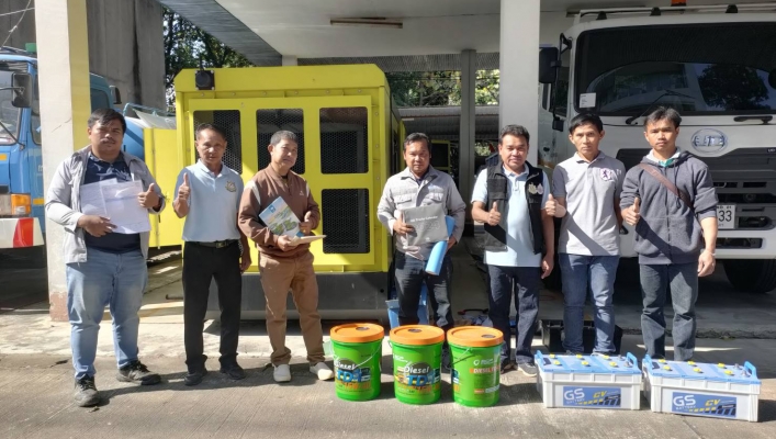 ทน. สทน.11 จนท. ส่วนเครื่องกลร่วมตรวจสอบการบำรุงรักษา เครื่องสูบน้ำแบบเคลื่อนที่ระบบไฮดรอลิค ขนาด 24 นิ้ว