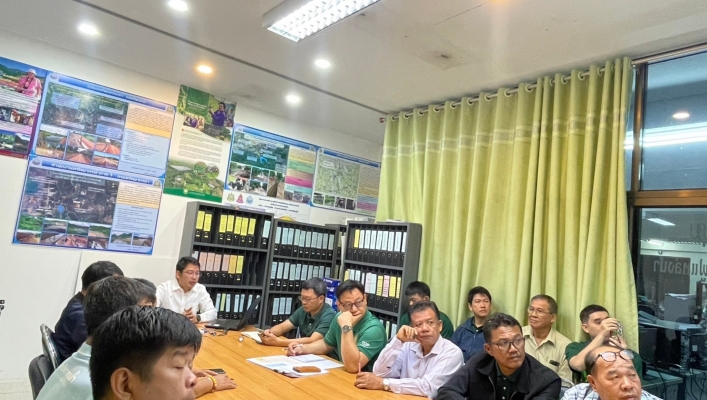 สทน.1 ส่วนพัฒนาและฟื้นฟูแหล่งน้ำ ประชุม เร่งรัด/ติดตามงาน งบประมาณ พ.ศ. 2567 - 2568
