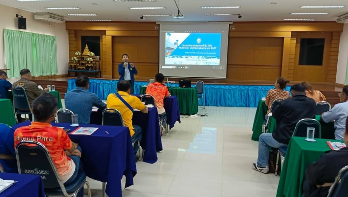 วันที่ 30 มกราคม 2567 สทน.9 เป็นวิทยากร “โครงการอบรมพัฒนา ศักยภาพกรรมการประปาหมู่บ้าน”  ณ  ห้องประชุม  ชั้น 3  องค์การบริหารส่วนตำบลบึงพระ  อำเภอเมือง  จังหวัดพิษณุโลก