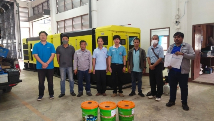 สทน.1 บำรุงรักษาเครื่องสูบน้ำแบบเคลื่อนที่ระบบไฮดรอลิค ขนาด 24 นิ้ว
